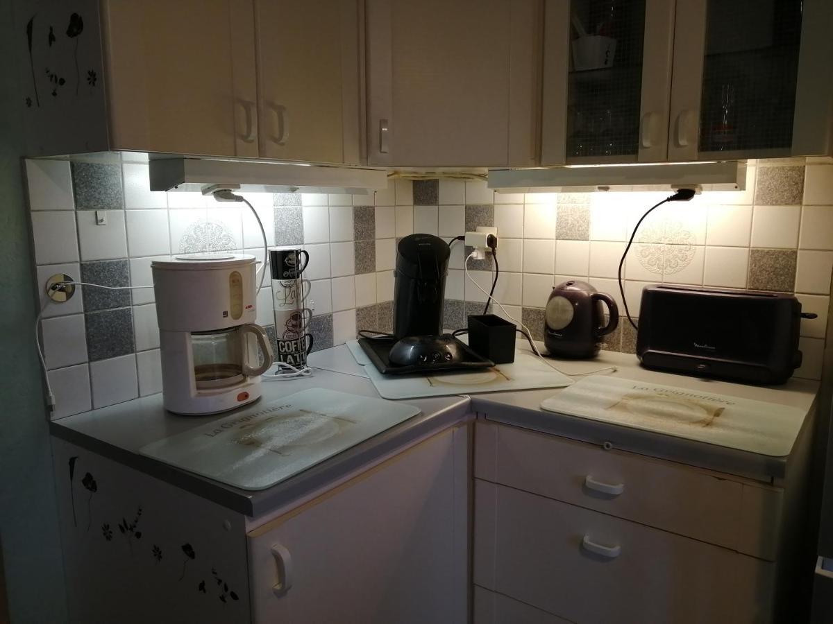 Lit 2 Personnes Grand Bureau Apartment Fruges ภายนอก รูปภาพ